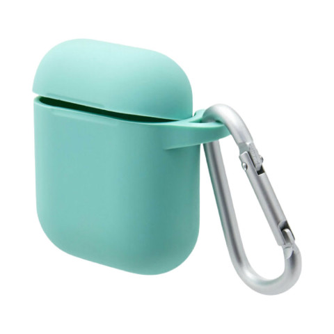 Чехол на AirPods 1/2 Blueo with carbine Ice Blue